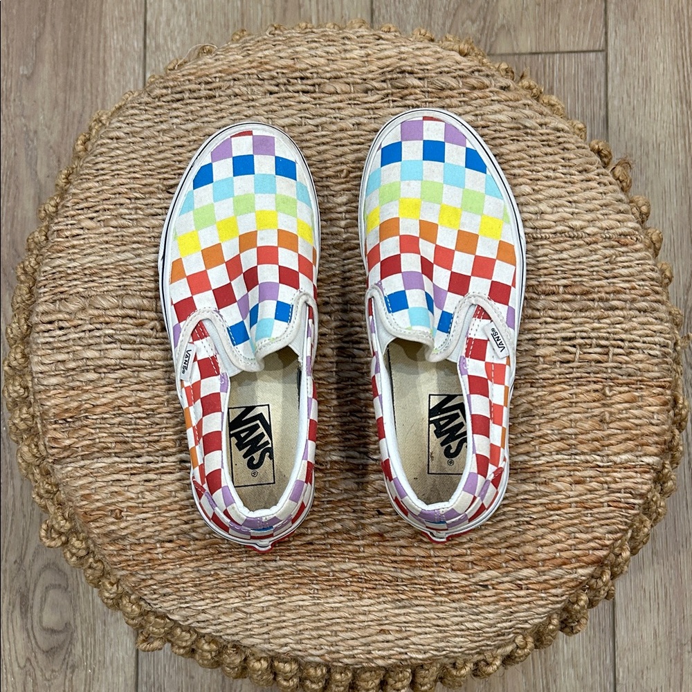 Vans Classic Slip-On Checkerboard Shoe Women 6.5